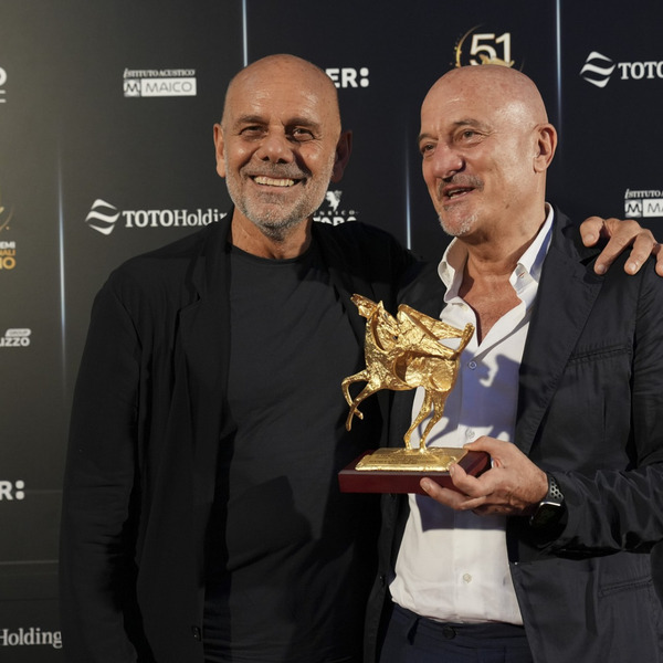 Claudio Bisio E Riccardo Milani - 51 Premi Internazionali Flaiano (3)